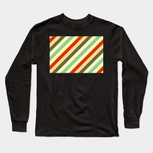 Unique Retro Pattern Long Sleeve T-Shirt